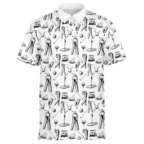 Men’s Golf Performance T-Shirt – Breathable & Lightweight
