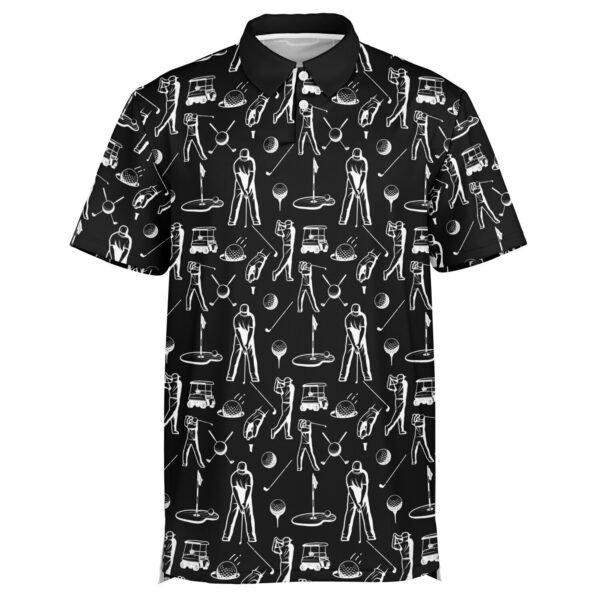 poloShirt_ghost-front Men’s Outdoor Performance Tee – UPF 50+ Protection